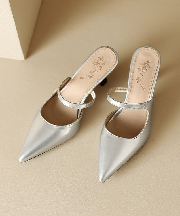 A Vintage Style Sandals with Delicate Timeless Details
