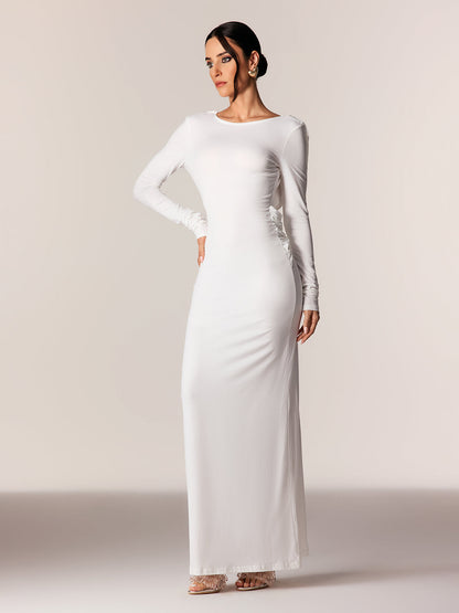 A Vintage Style Dress with Delicate Timeless Details