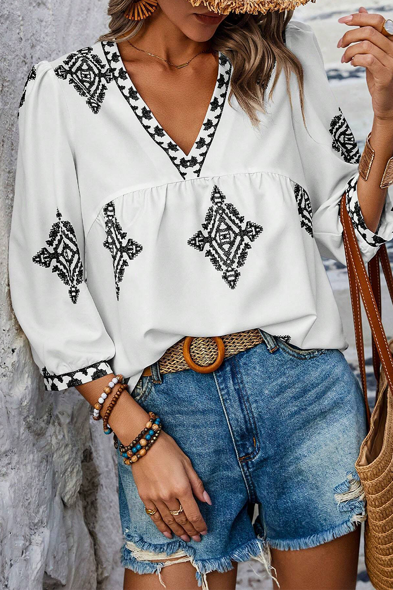 Vintage Inspired Top with a Contemporary Edge