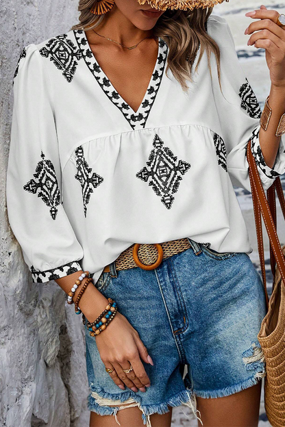 Vintage Inspired Top with a Contemporary Edge