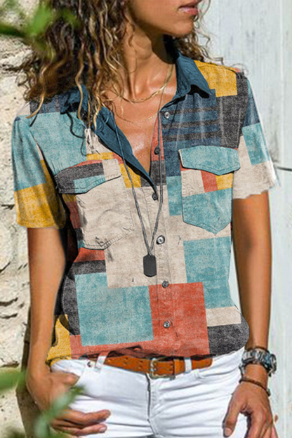 A Vintage Style Shirt with Delicate Timeless Details