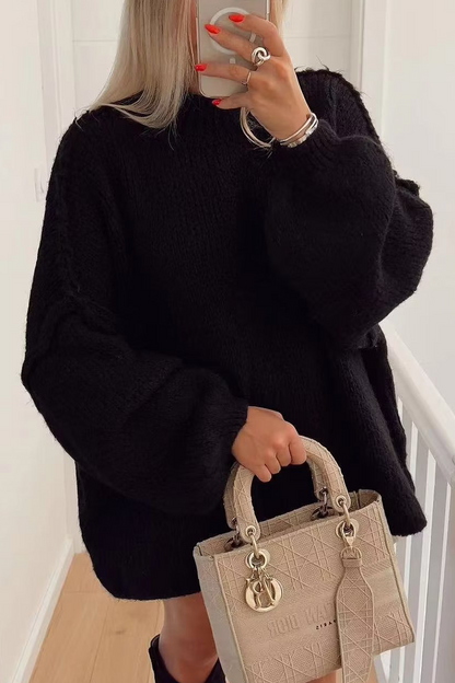 Vintage Inspired Sweater with a Contemporary Edge