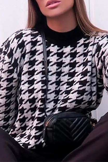 A Vintage Style Sweater with Delicate Timeless Details