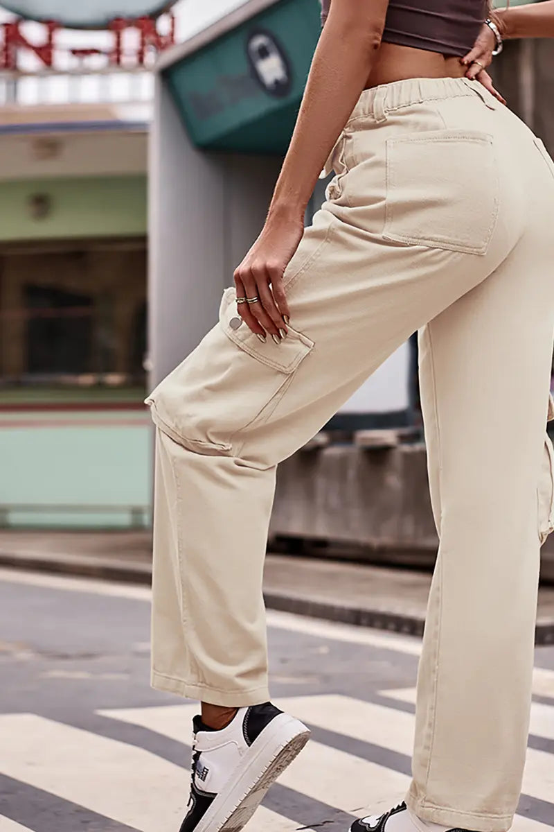 A Vintage Style Pants with Delicate Timeless Details