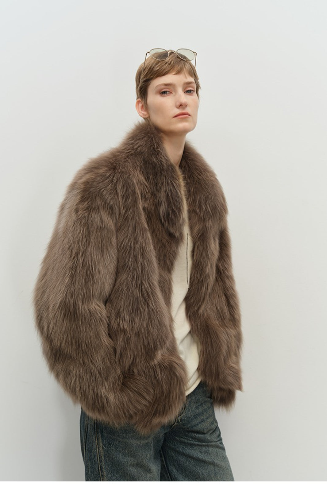 Classic Vintage Coat with a Flattering Fit