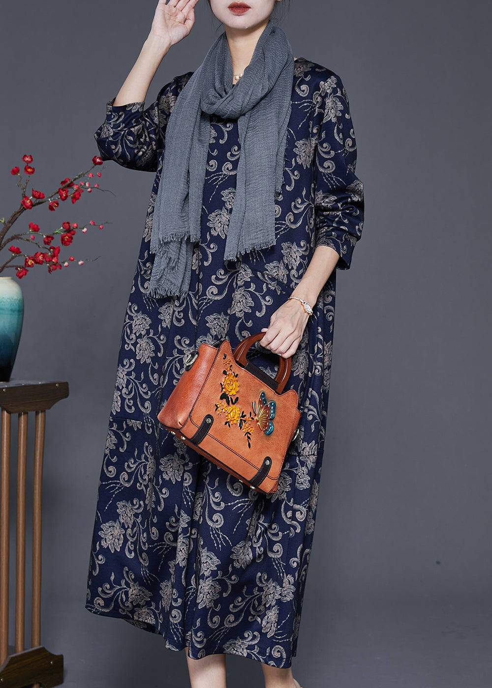 A Vintage Style Dress with Delicate Timeless Details