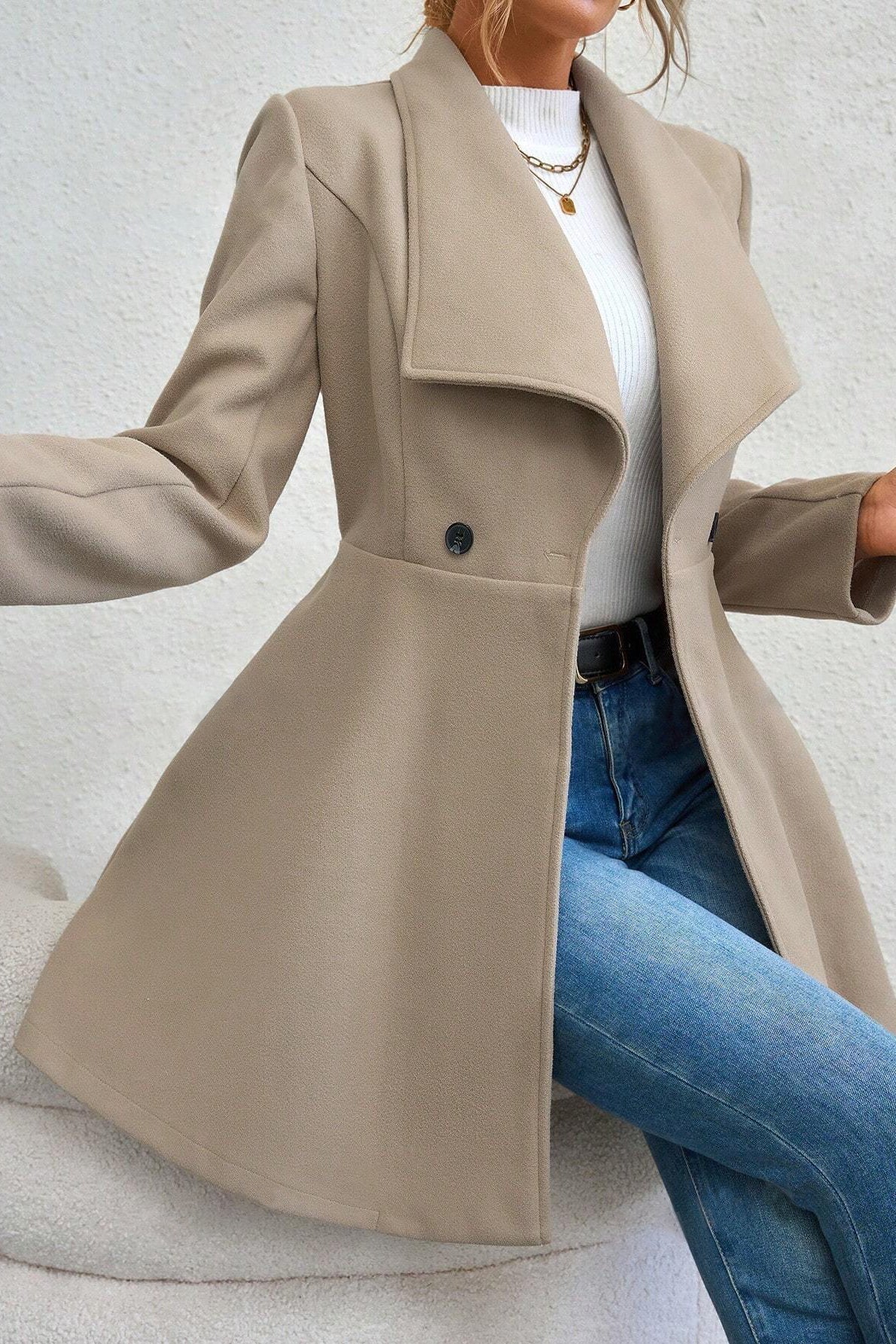 Vintage Inspired Coat with a Contemporary Edge