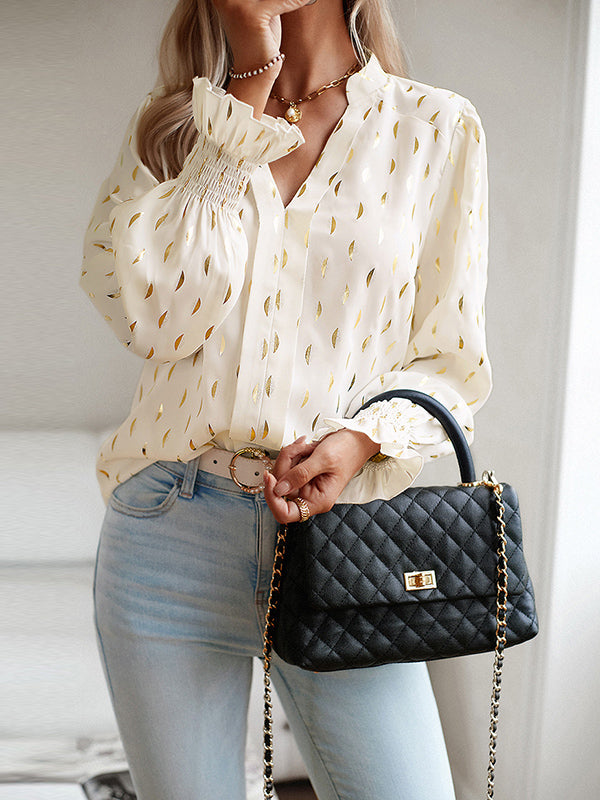 Vintage Inspired Blouse with a Contemporary Edge
