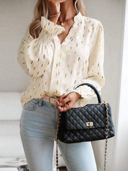 Vintage Inspired Blouse with a Contemporary Edge