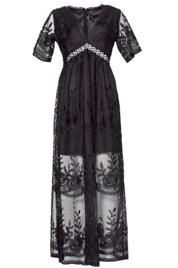 A Vintage Style Dress with Delicate Timeless Details