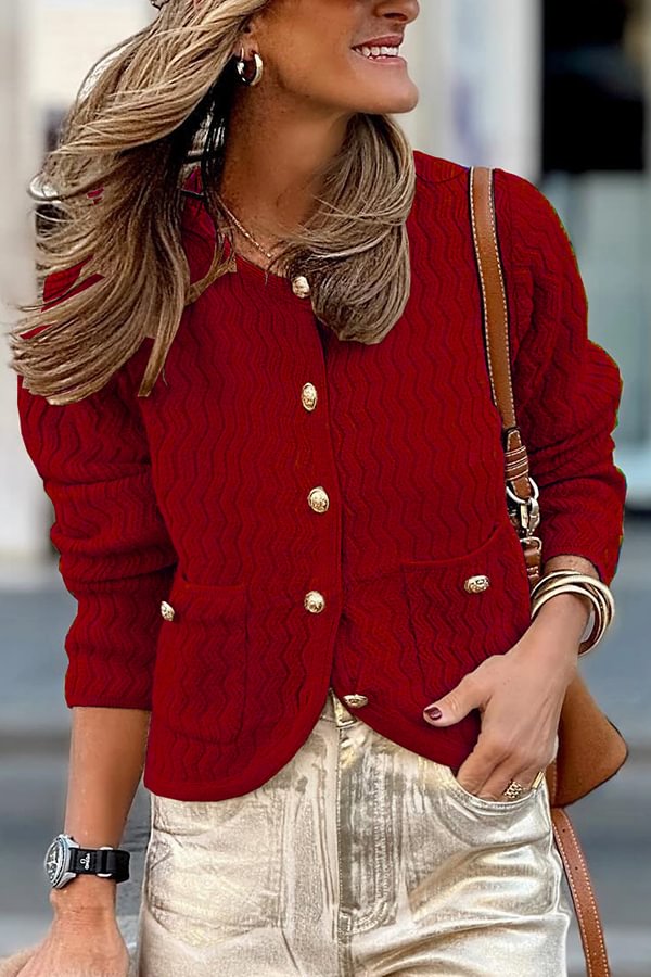 Vintage Inspired Cardigan with a Contemporary Edge