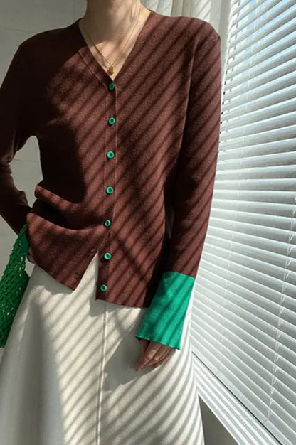 Vintage Inspired Cardigan with a Contemporary Edge