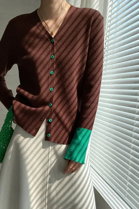 Vintage Inspired Cardigan with a Contemporary Edge