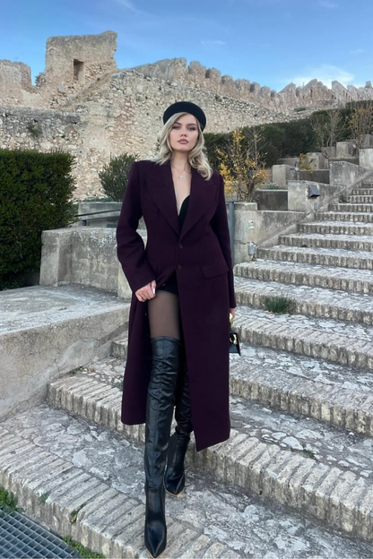 Sophisticated Coat with a Clean Classic Look