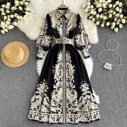 A Vintage Style Dress with Delicate Timeless Details