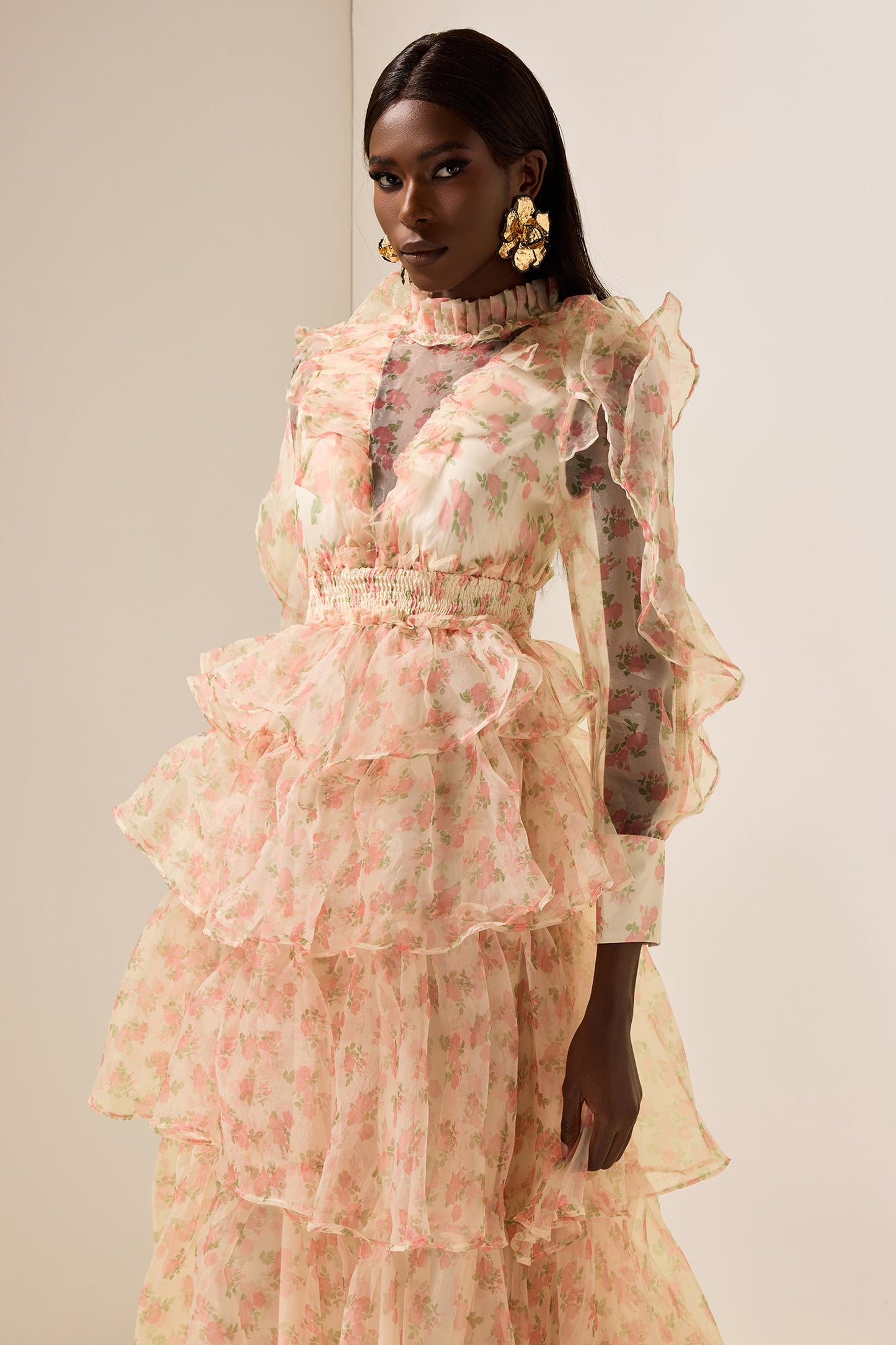 A Vintage Style Dress with Delicate Timeless Details