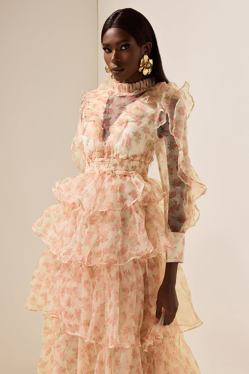 A Vintage Style Dress with Delicate Timeless Details
