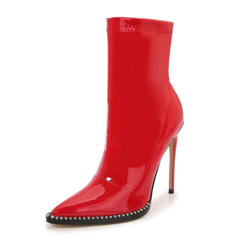 A Vintage Style Boots with Delicate Timeless Details