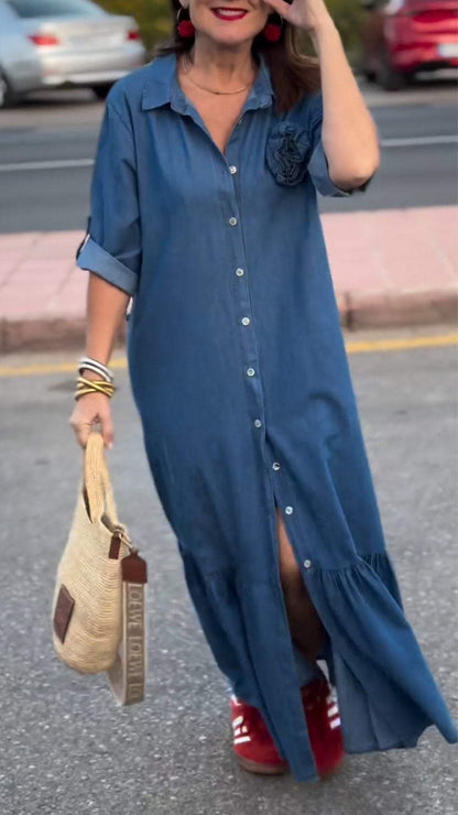 A Vintage Style Dress with Delicate Timeless Details