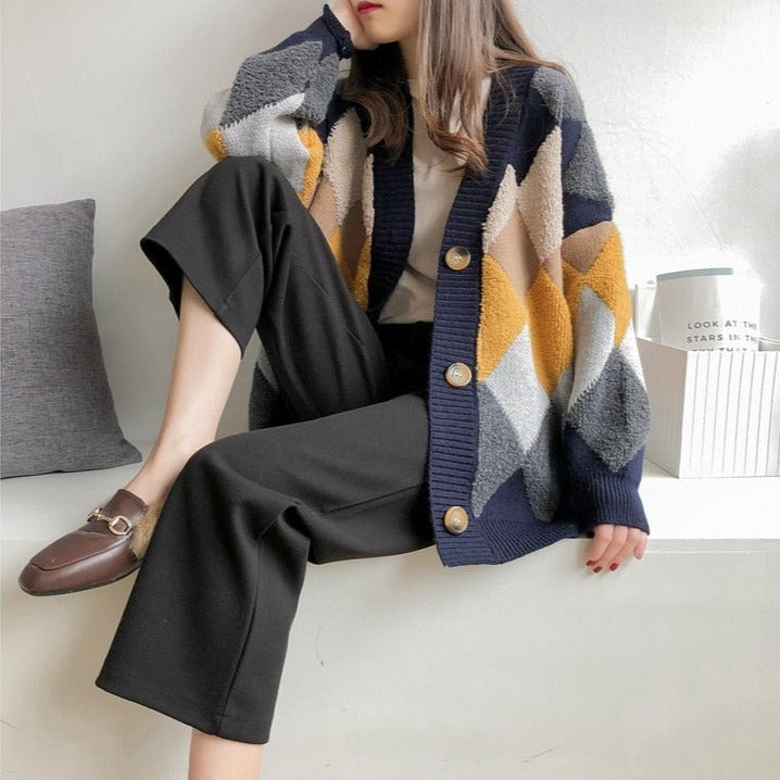 A Vintage Style Cardigan with Delicate Timeless Details