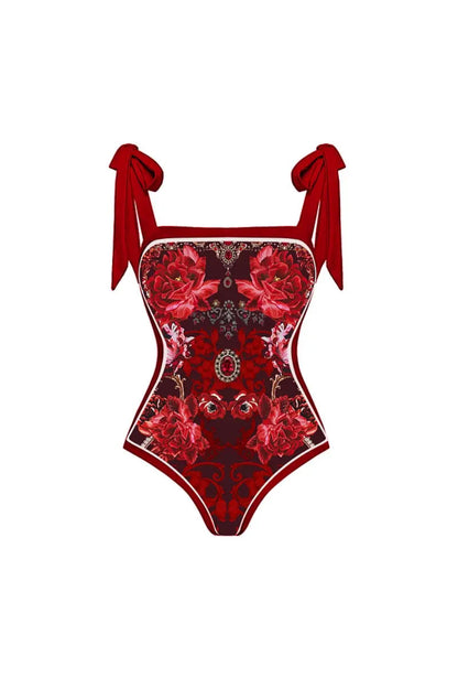 Beautifully Finished Swimsuit in a Timeless Design