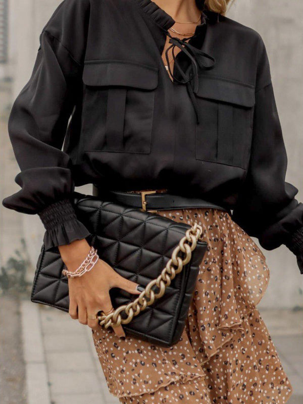 Vintage Inspired Blouse with a Contemporary Edge