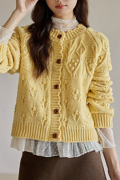 Beautifully Finished Cardigan in a Timeless Design