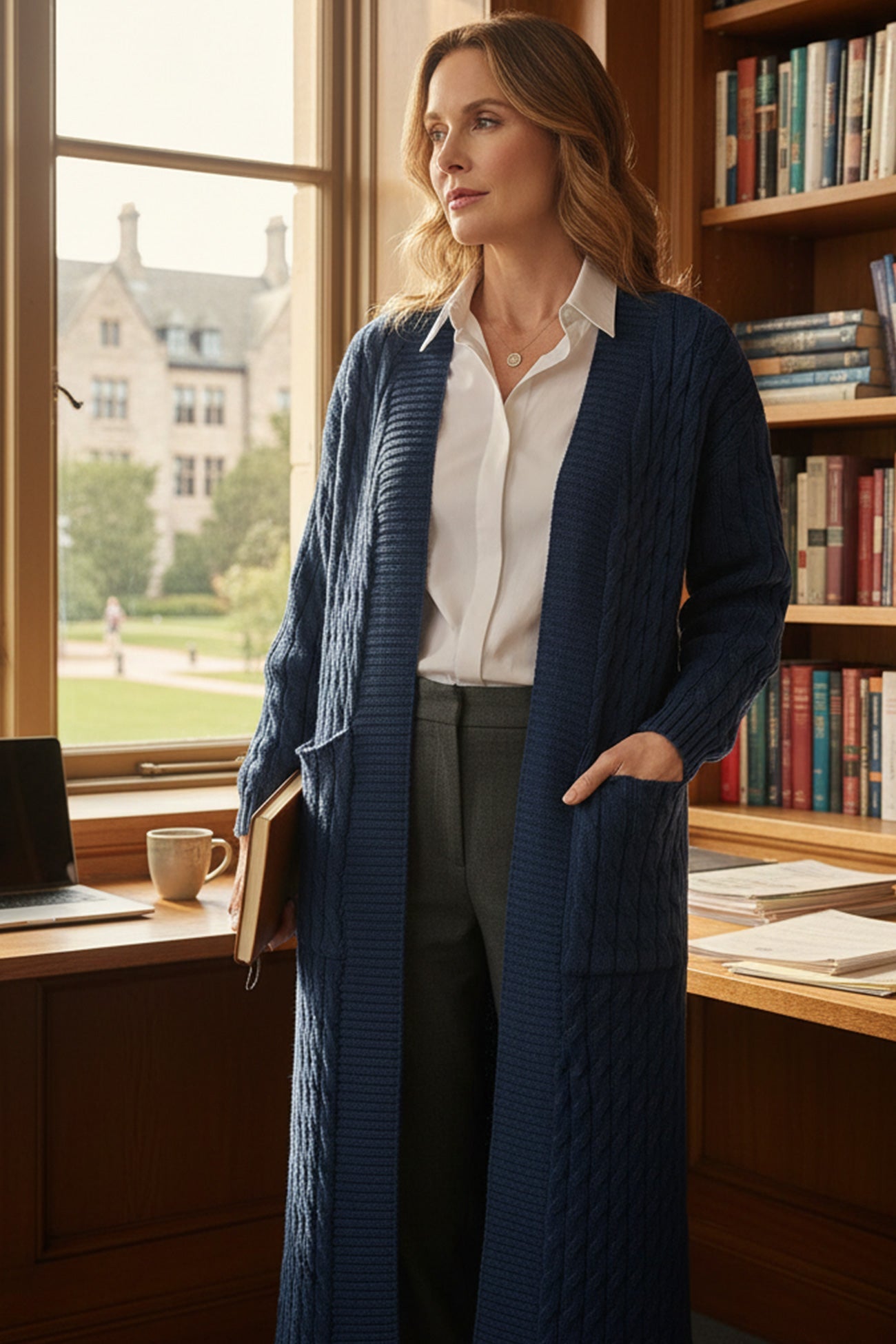 Effortlessly Elegant Cardigan with a Timeless Design