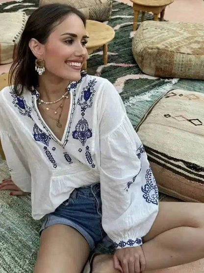 A Vintage Style Top with Delicate Timeless Details