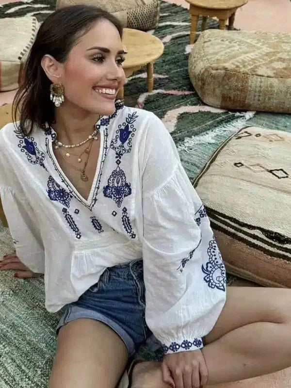 A Vintage Style Top with Delicate Timeless Details