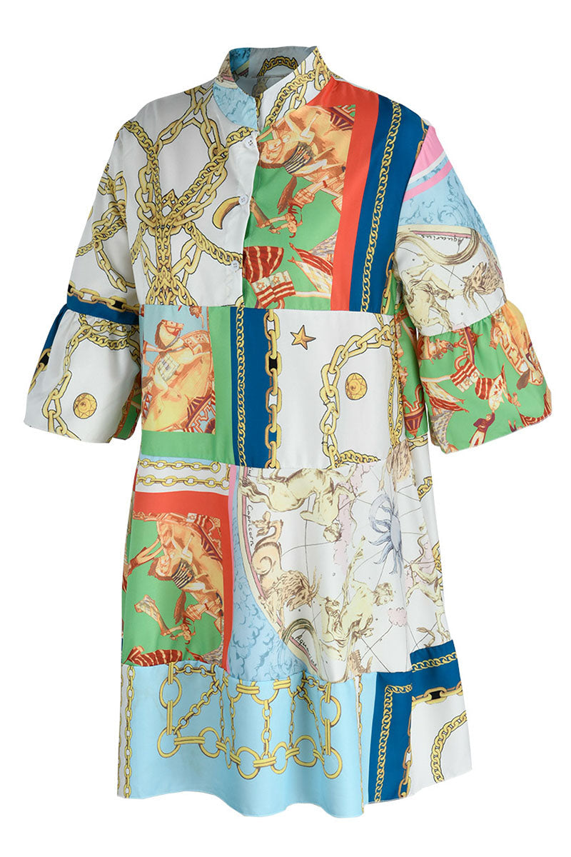 Classic Vintage Dress with a Flattering Fit