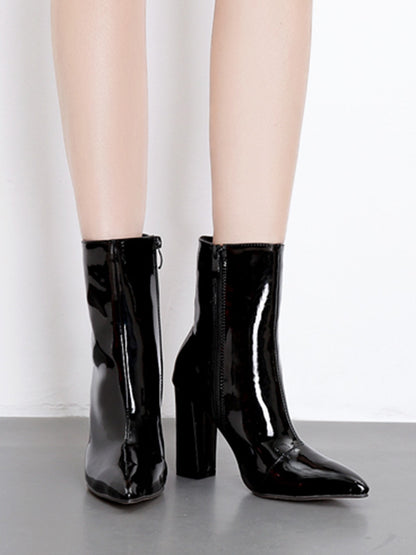 A Vintage Style Boots with Delicate Timeless Details