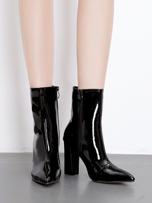 A Vintage Style Boots with Delicate Timeless Details