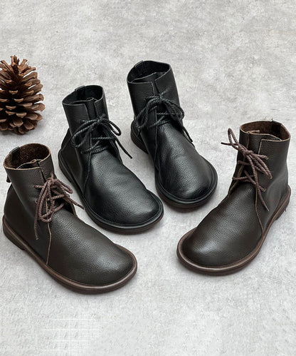 A Vintage Style Boots with Delicate Timeless Details