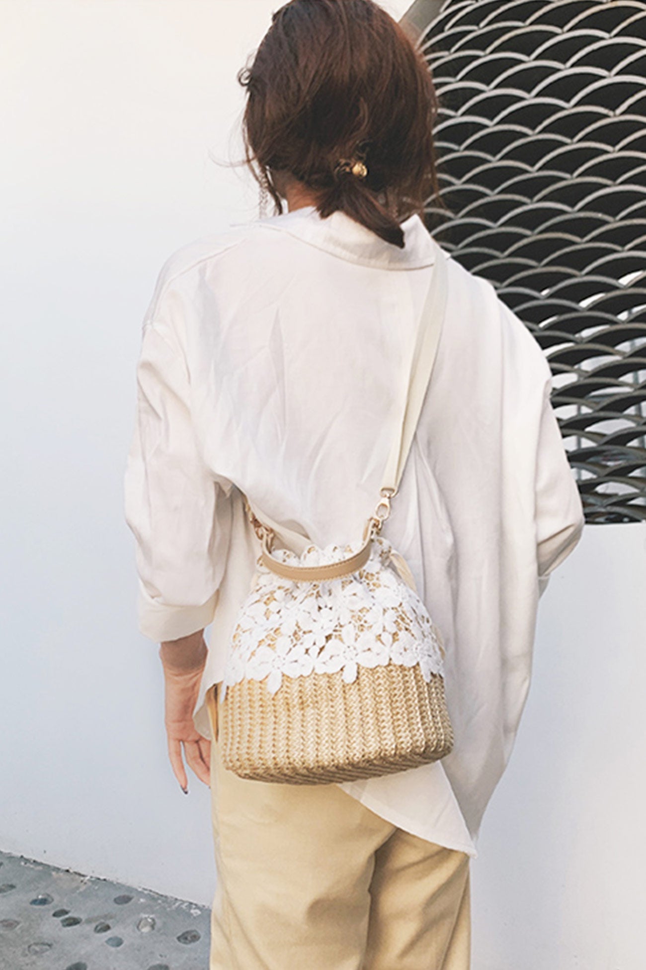 A Vintage Style Bag with Delicate Timeless Details