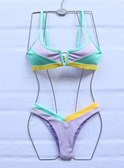 A Vintage Style Bikini with Delicate Timeless Details