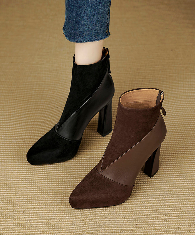 A Vintage Style Boots with Delicate Timeless Details