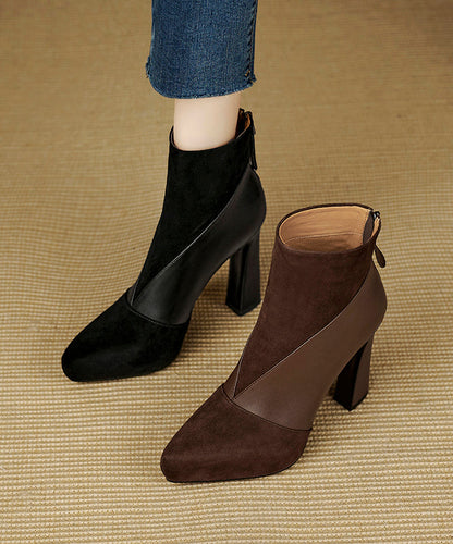A Vintage Style Boots with Delicate Timeless Details