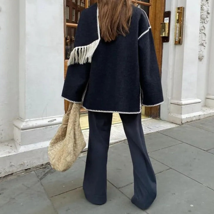 A Vintage Style Jacket with Delicate Timeless Details