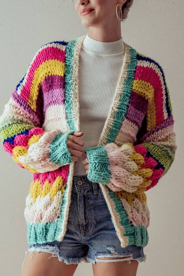 Beautifully Balanced Cardigan with Timeless Character