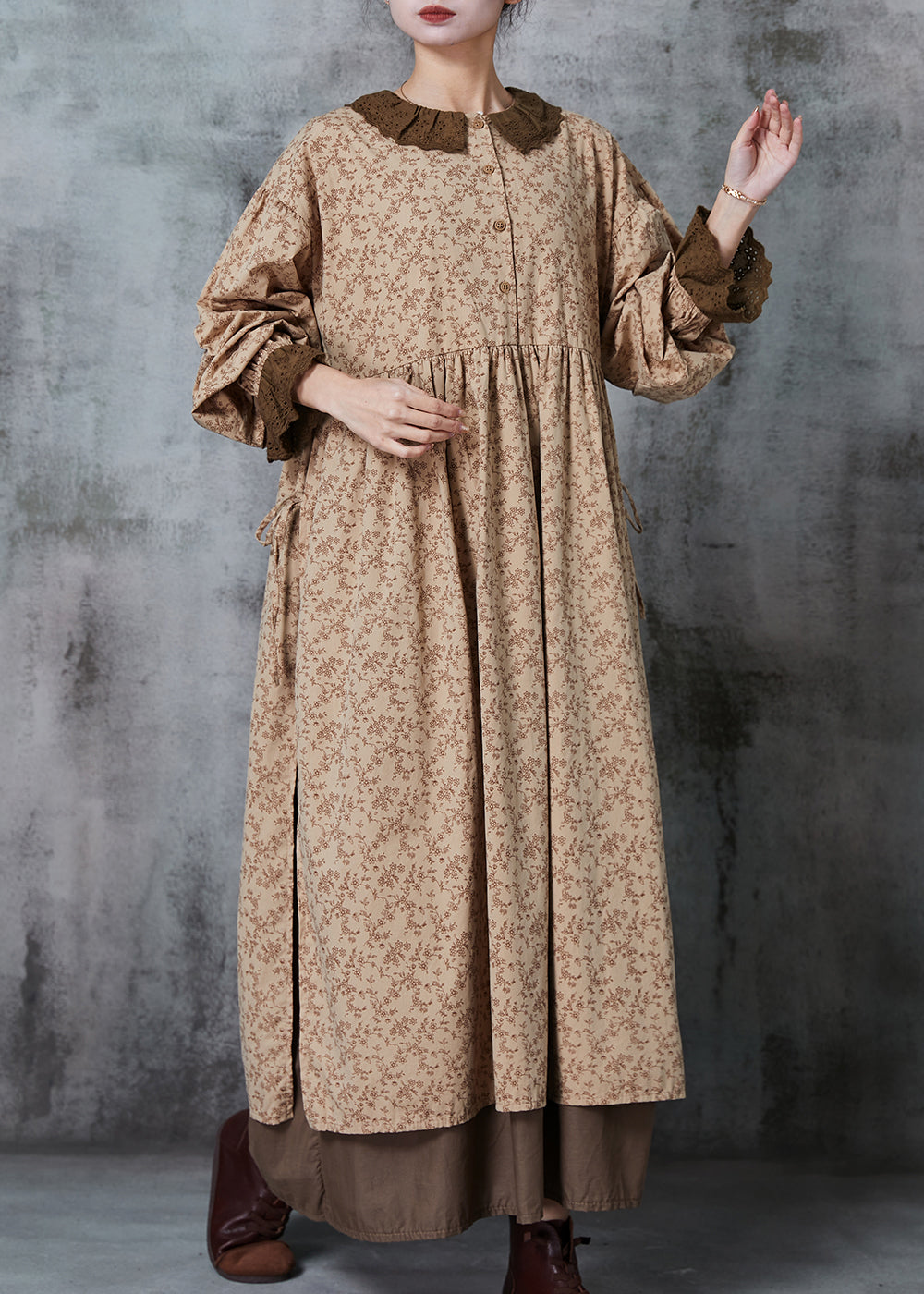 A Vintage Style Dress with Delicate Timeless Details