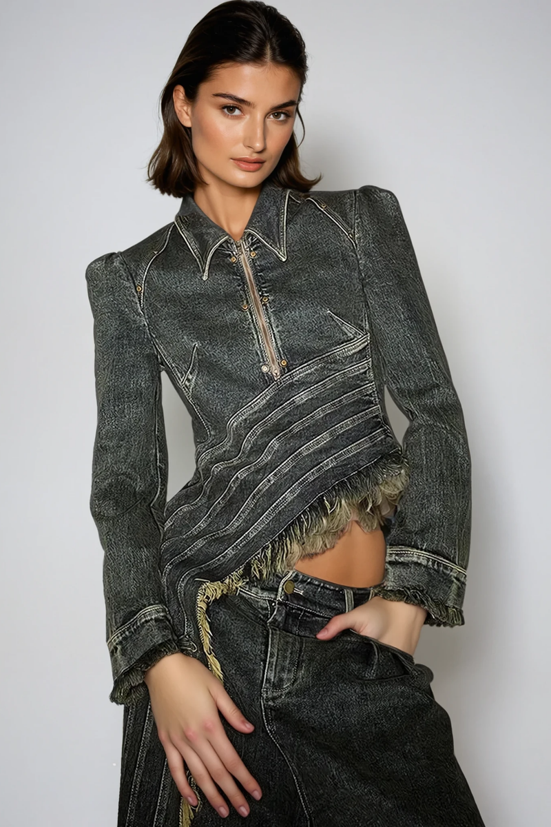 Gracefully Styled Top for Any Occasion