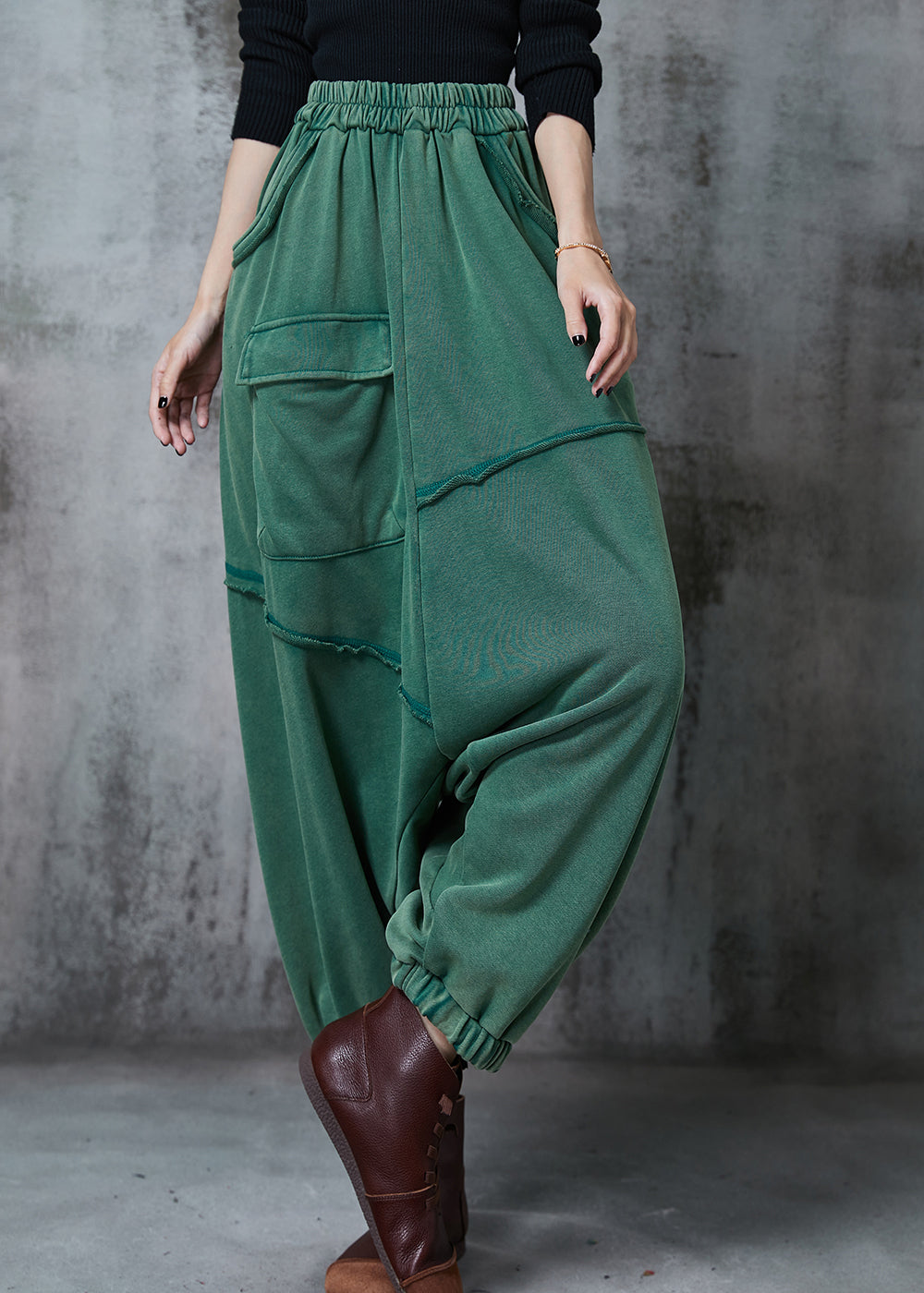 A Vintage Style Pants with Delicate Timeless Details