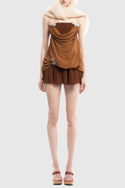 A Vintage Style Dress with Delicate Timeless Details