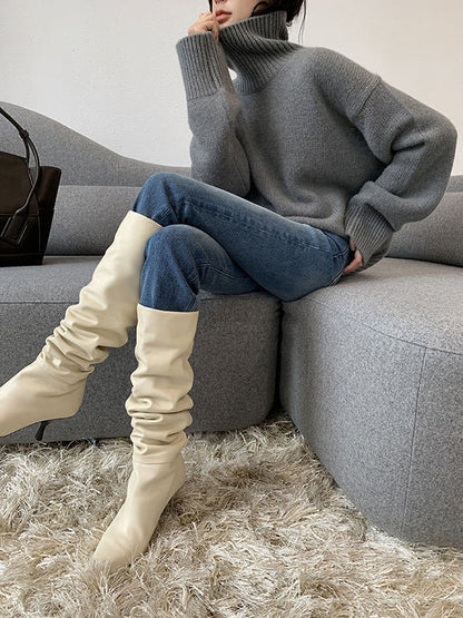Vintage Inspired Sweater with a Contemporary Edge