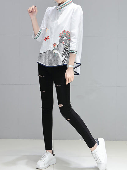 Gracefully Styled Blouse for Any Occasion