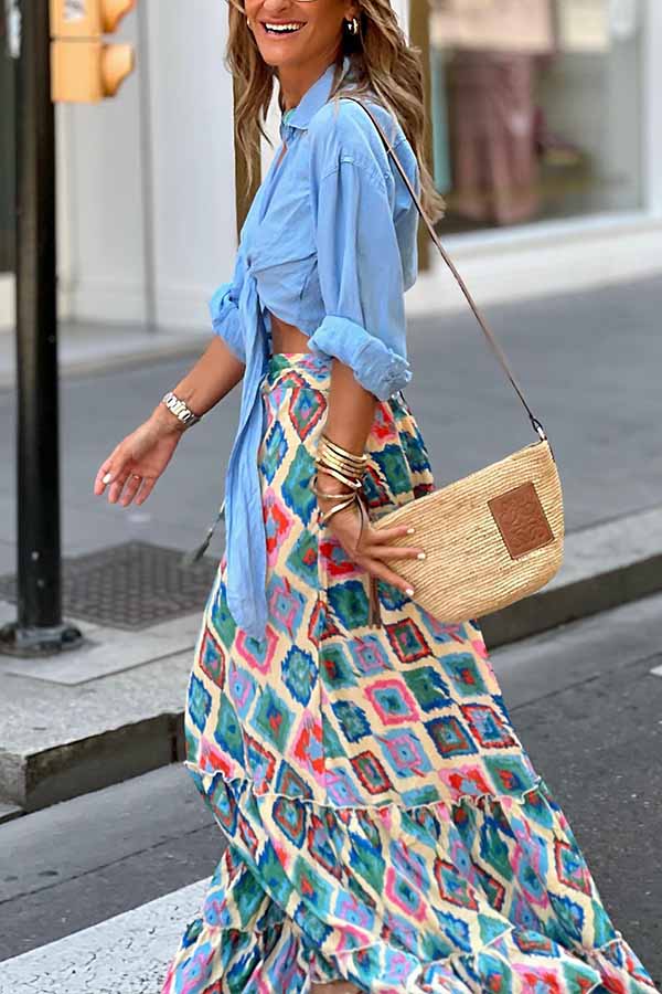 Gracefully Styled Blouse for Any Occasion