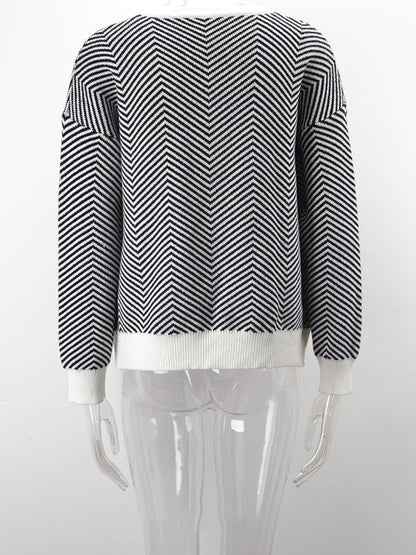 A Vintage Style Sweater with Delicate Timeless Details
