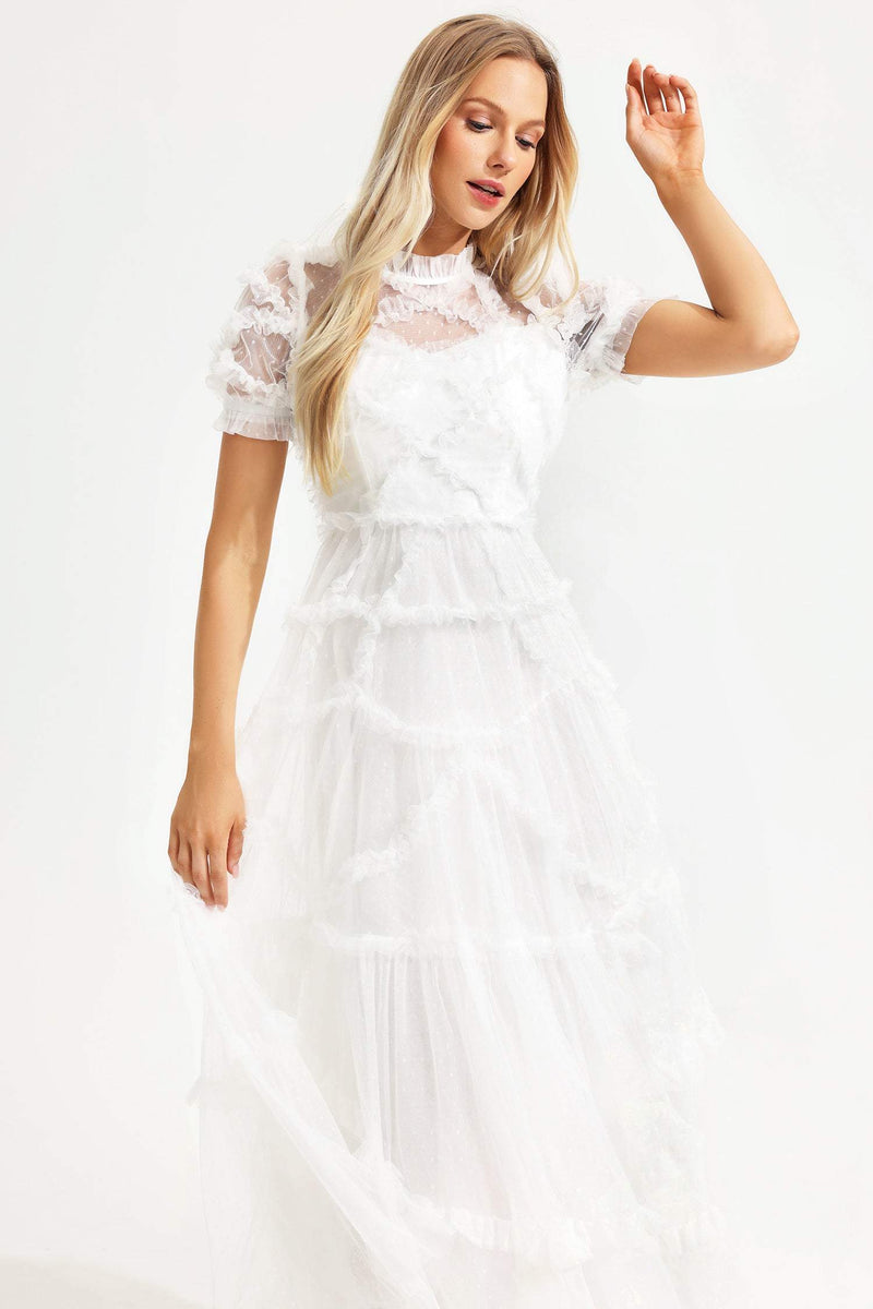 A Vintage Style Dress with Delicate Timeless Details