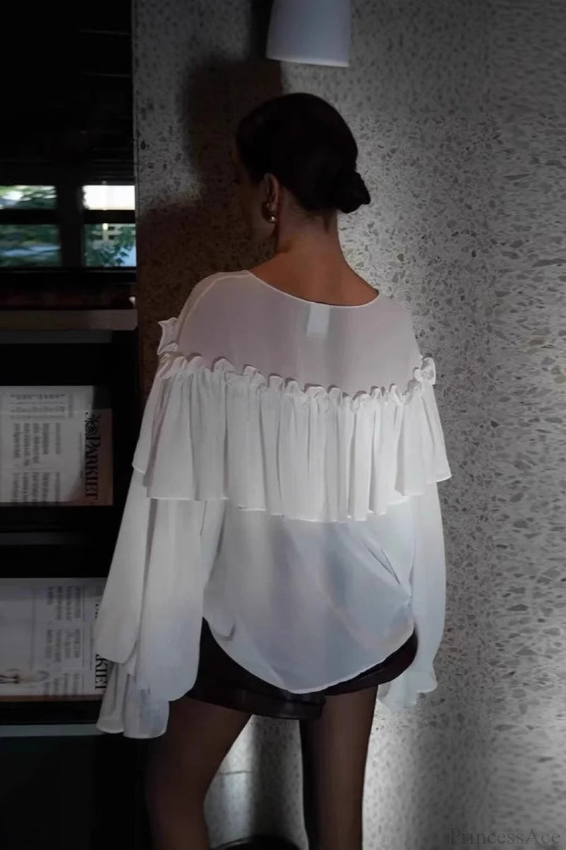 A Vintage Style Blouse with Delicate Timeless Details